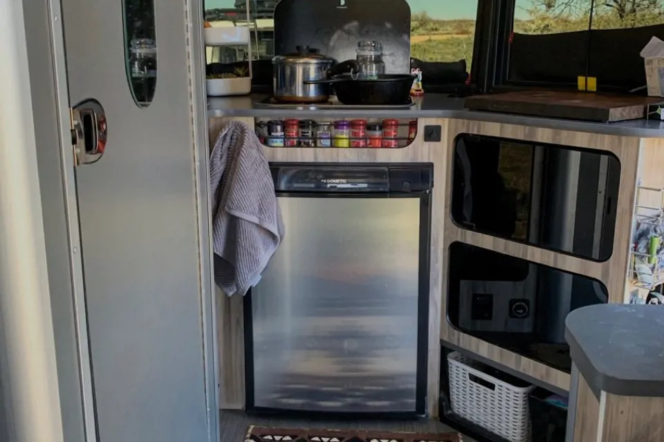 Airstream Basecamp  in Mansonville, Quebec