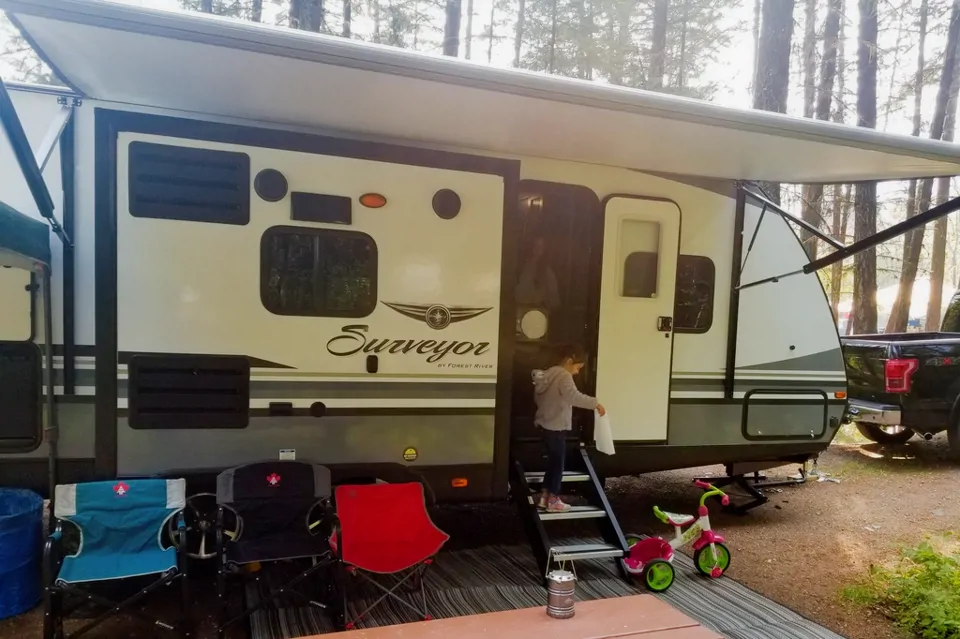 Roughing it in comfort à Abbotsford, British Columbia