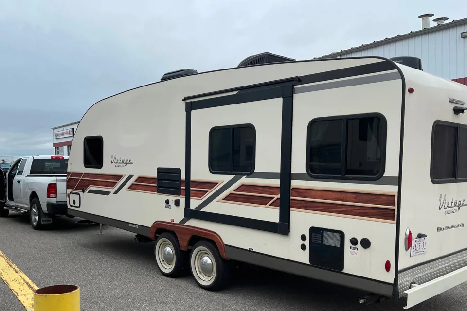 Brian's Gulf Stream Vintage Cruiser Travel Trailer in Cochrane, Alberta