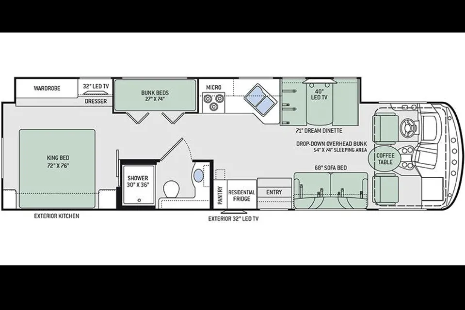 Perfect Family Getaway - Thor Motor Coach Windsport 34J Class A in Yucaipa, California
