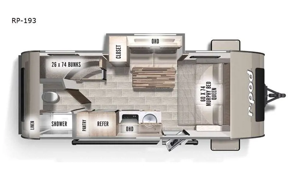 2022 Forest River RPod 193