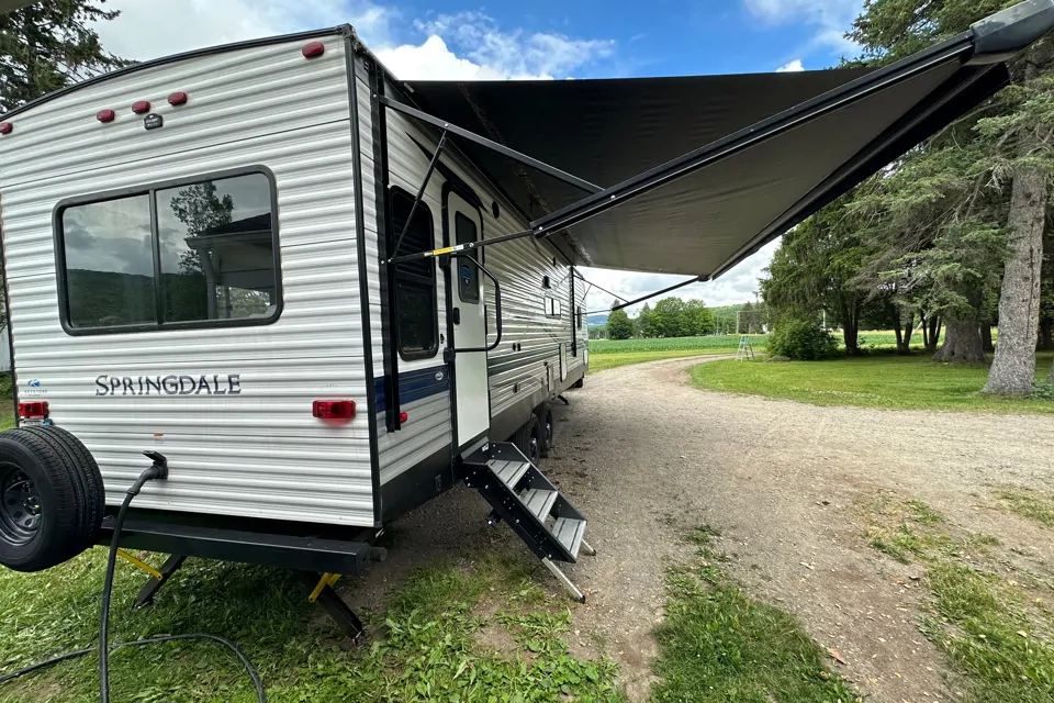 Family RV Glamping in Springwater, New York