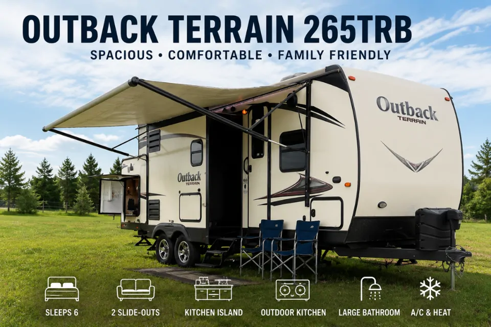 2015 Outback Trailer Manufacturing Terrain