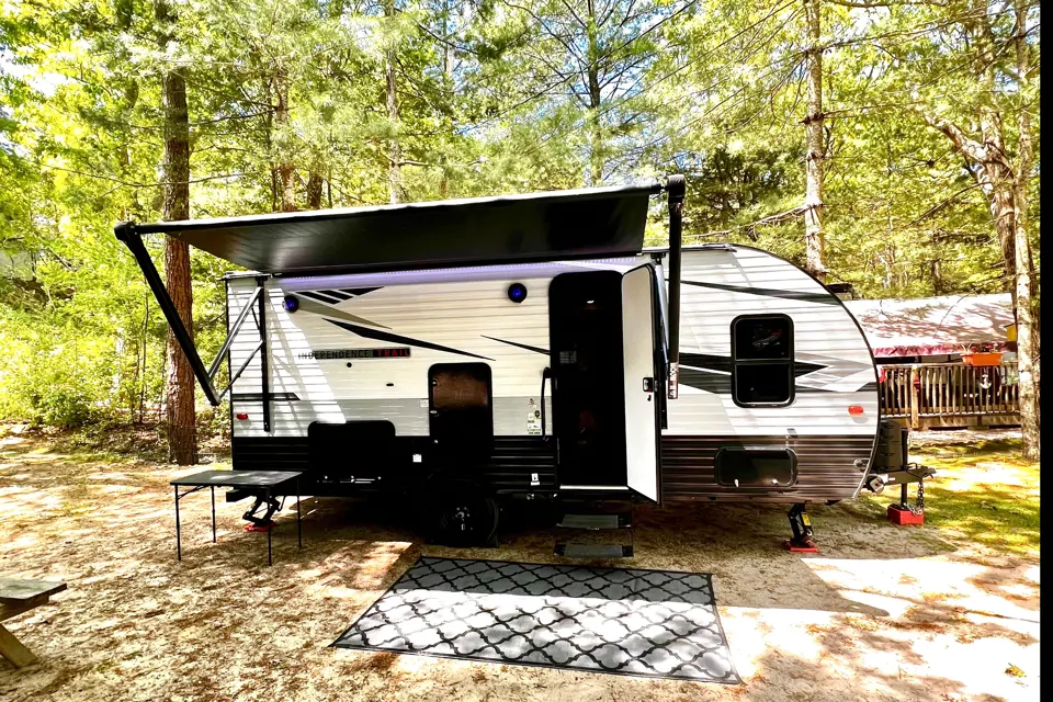 Lucys 2022 Forest River Independence Trail Travel Trailer in Abington, Massachusetts