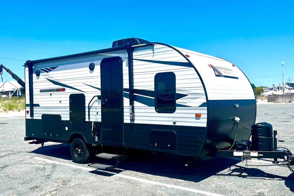 Lucys 2022 Forest River Independence Trail Travel Trailer Delivery Only in Quincy, Massachusetts