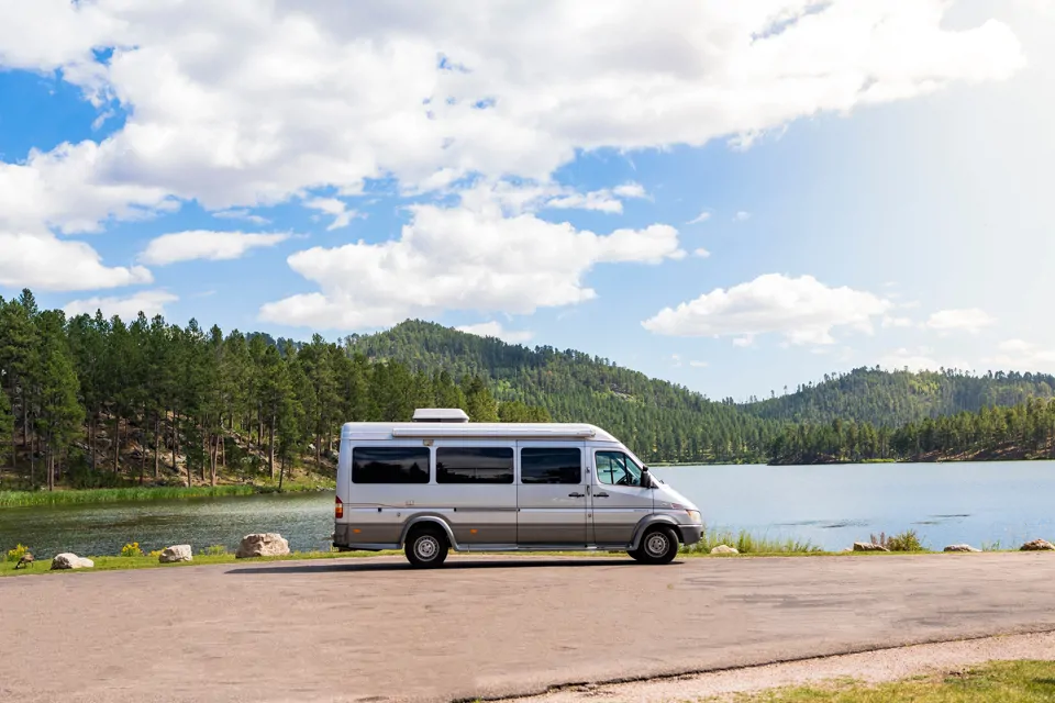 Class B campervan in Duluth