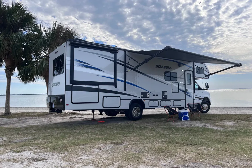 “Myassis Dragon” is a 2023 Forrest River Solera. We're keep'n it Class-C !!! in Bradenton, Florida