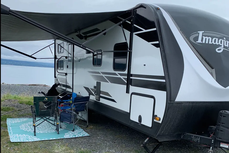 Eric & Jennifer's Grand Design Imagine  Travel Trailer in Soldotna, Alaska