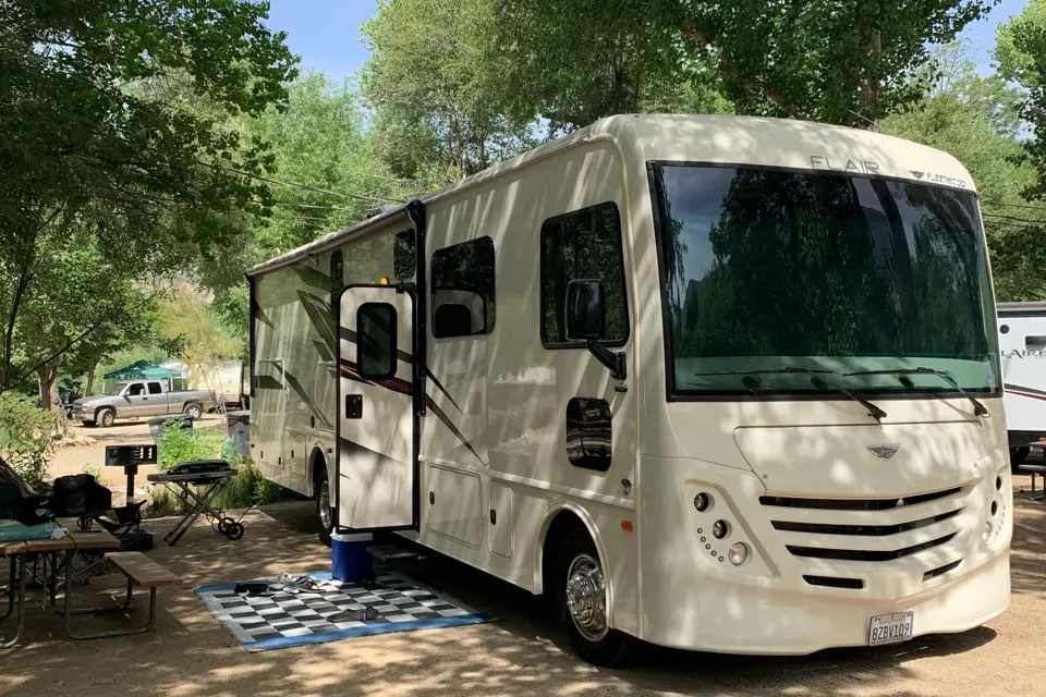 DJ’s Fleetwood Flair Class A in Winchester, California