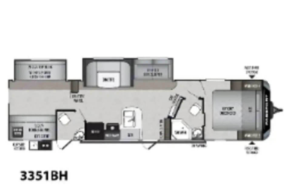 RV Bunkhouse: Bath and Half: Delivery Only: Fully Equipped in Arlington, Texas