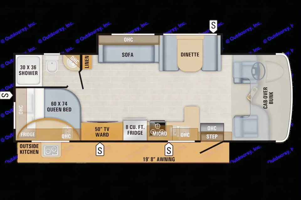 The Gypsy: Gorgeous NEW Luxury Class C Motorhome: Easy and FUN to drive!! in Saint-Paul, Minnesota