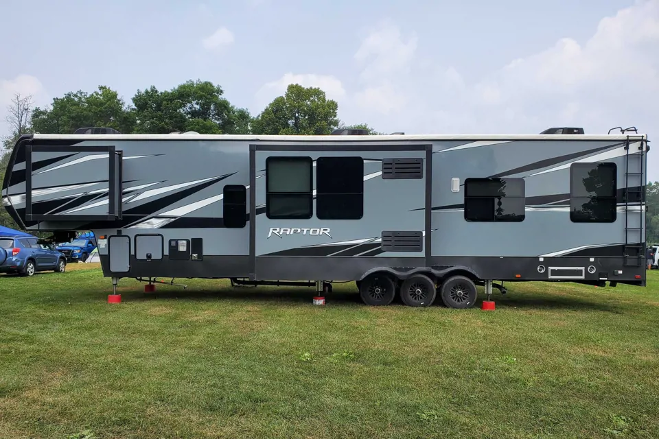 2020 Keystone Raptor Toy Hauler in Elk-River, Minnesota