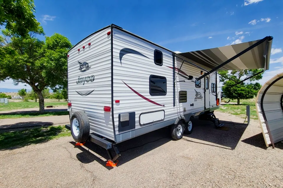 Family friendly Jayco Jayflight Travel Trailer à Colorado-Springs, Colorado