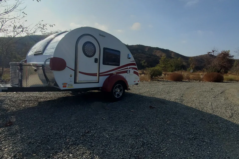 Bryana 's NuCamp T@G XL Teardrop in Orange, California