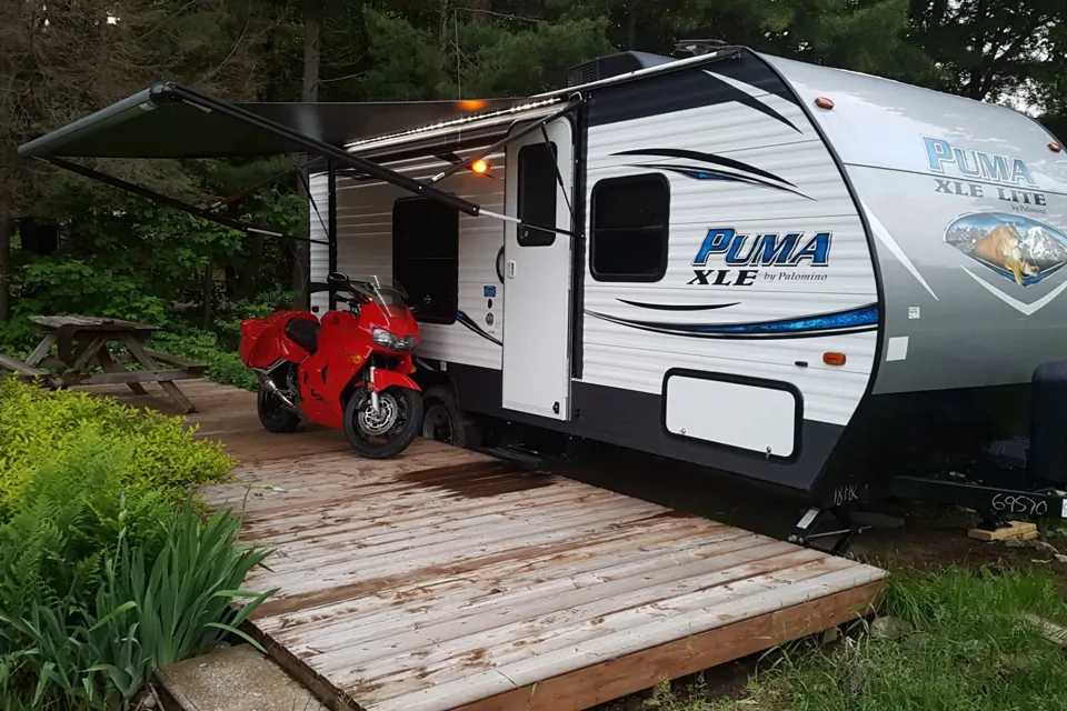 2017 Palomino Puma towable 18FBC