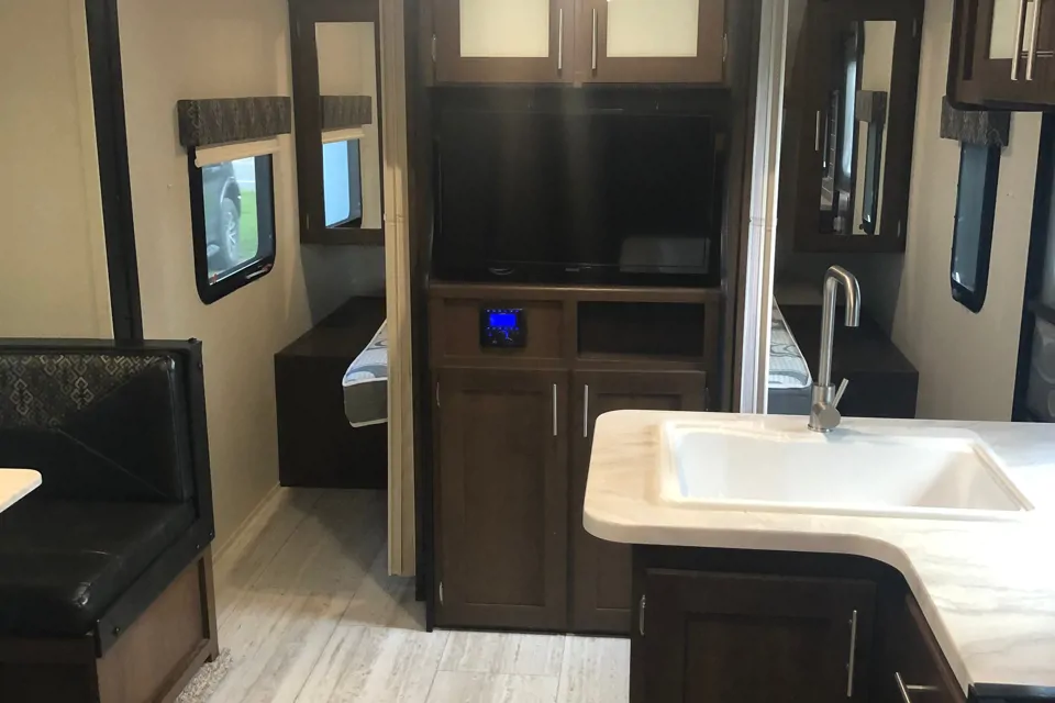 Tatyana's Forest River Impression 24BH Travel Trailer in Akron, New York