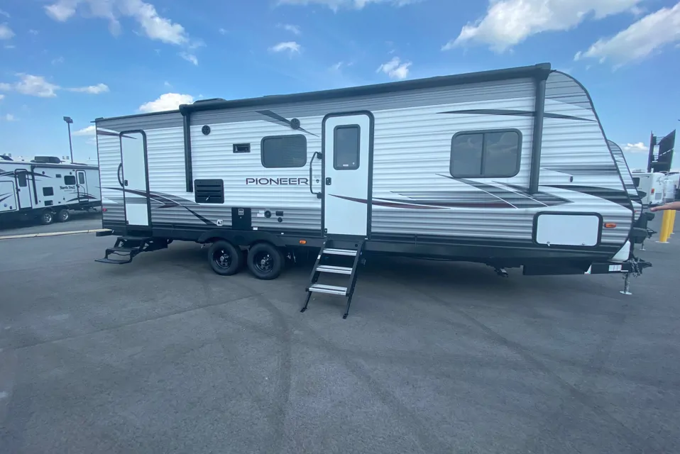 Bailey's Heartland Pioneer Travel Trailer in Caddo-Gap, Arkansas