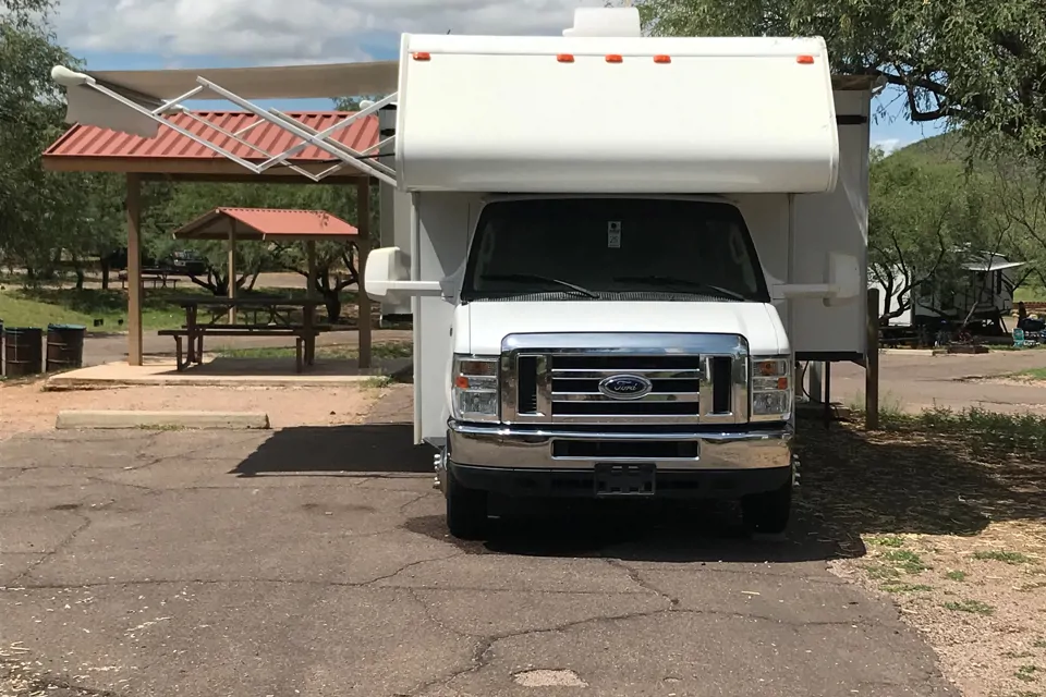 Josue's Winnebago Chalet Bunkhouse Class C in Tucson, Arizona
