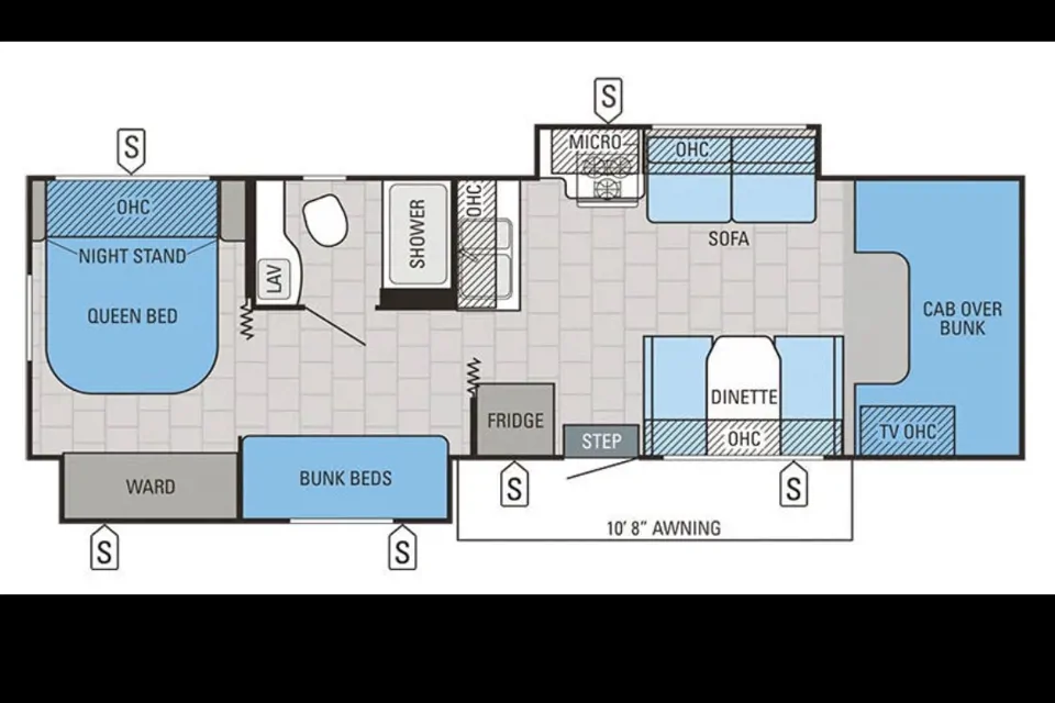 Family Friendly RV Sleeps up to 10 in South-Jordan, Utah