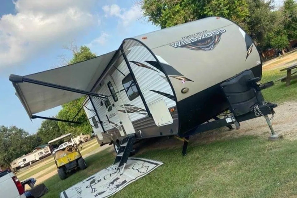 Laura's Forest River Wildwood Travel Trailer in Cypress, Texas