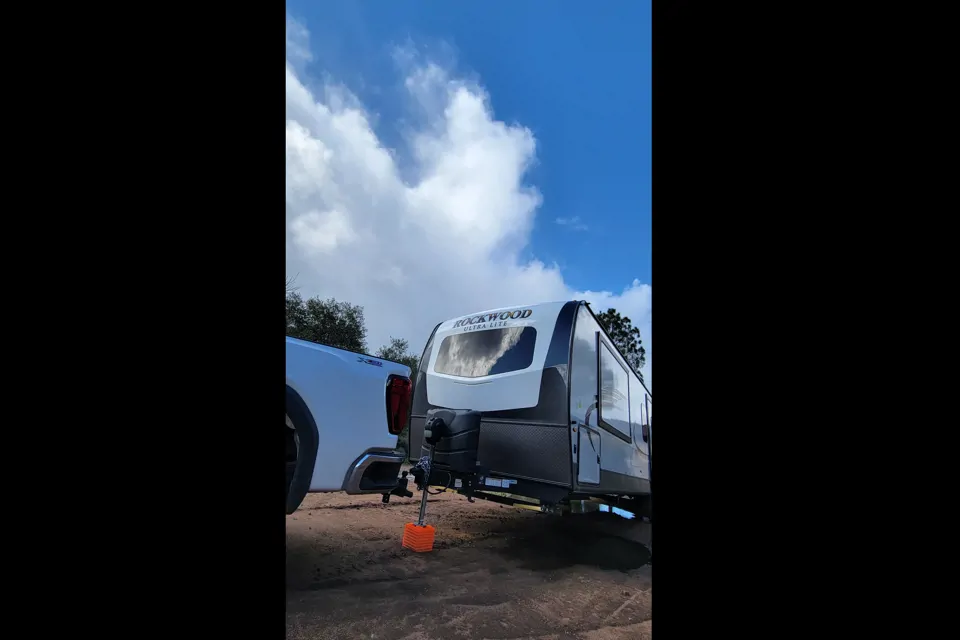Alexander's Forest River Rockwood Ultra Lite Travel Trailer in Jamul, California