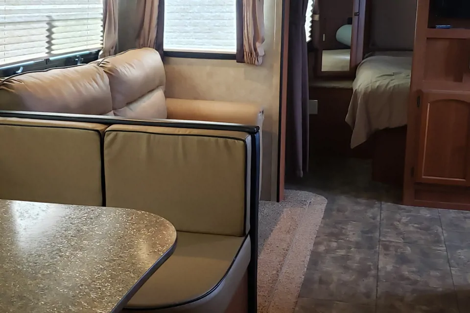 Nadine and Mark's Dutchmen Aerolite 315BHSS Travel Trailer in Alfred-Station, New York