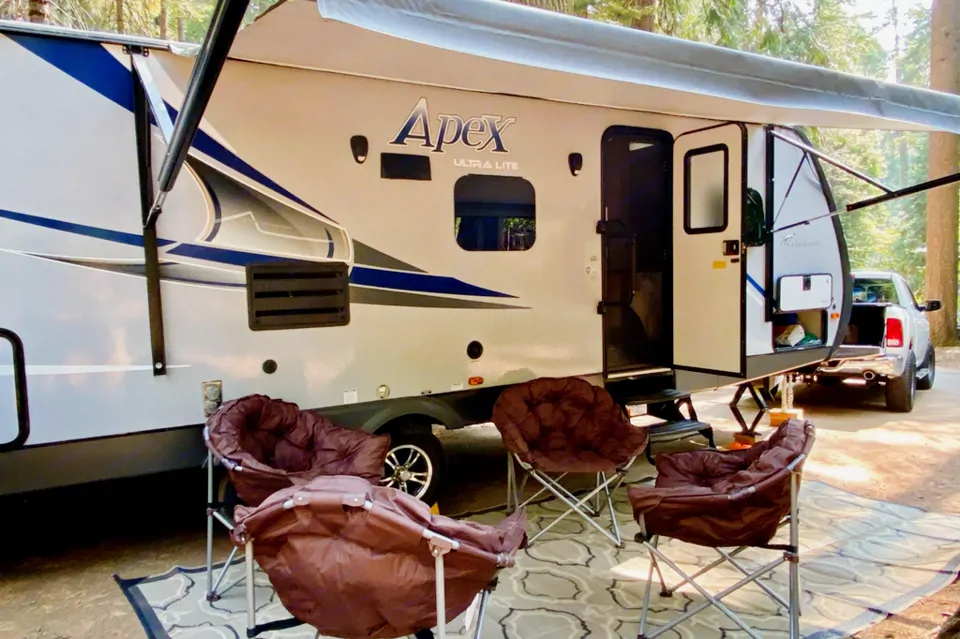 **Kid & Pet Friendly 1/2 Ton Towable Apex Bunkhouse** in El-Dorado-Hills, California