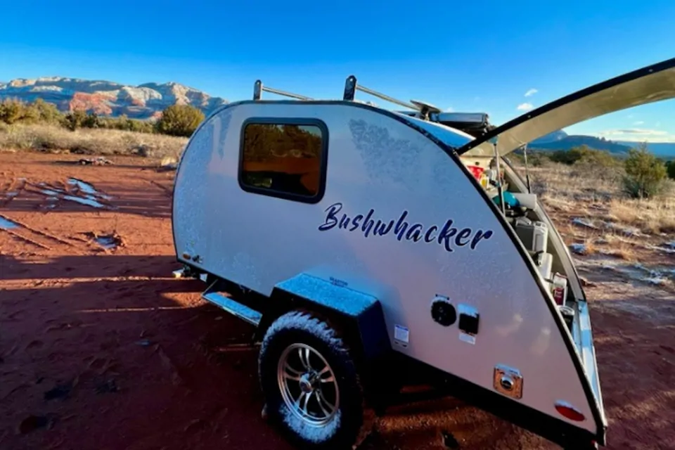 B2 is a 2021 Pet Friendly Teardrop camper, perfect for beginners! in Peoria, Arizona