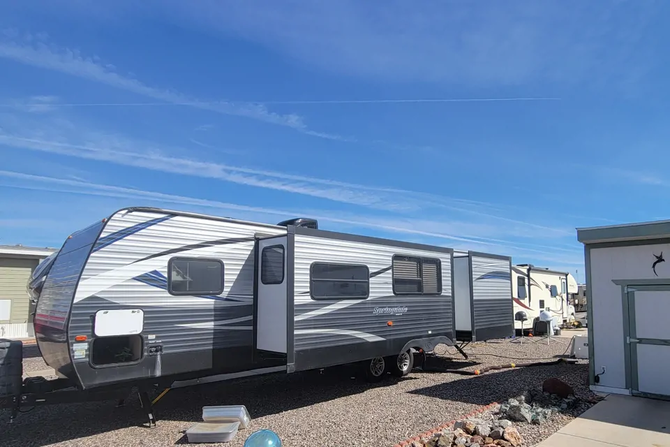 Austin's Keystone Springdale Travel Trailer in Coolidge, Arizona