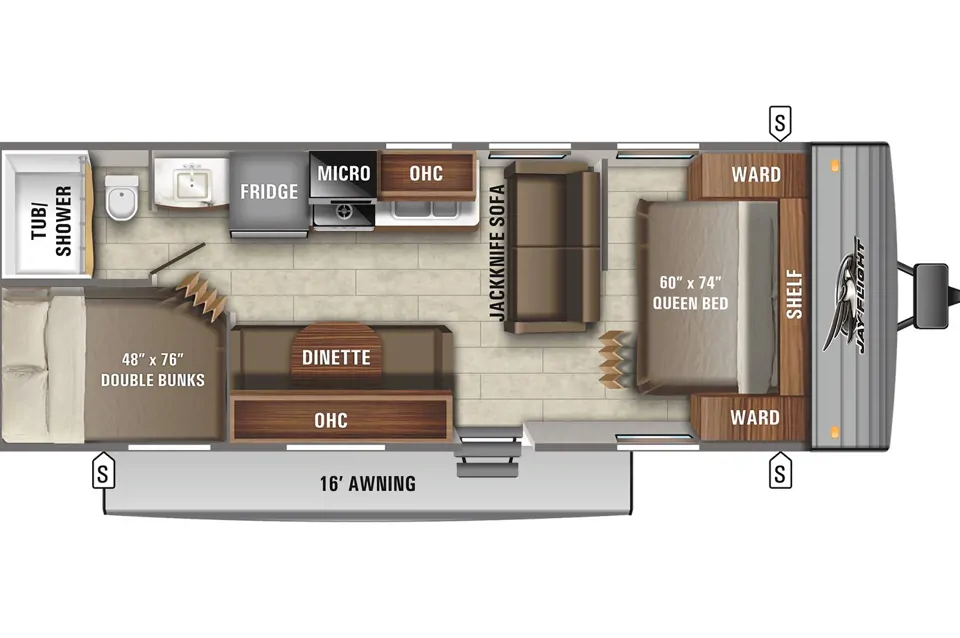 Sam's Jayco Bunkhouse in Justin, Texas