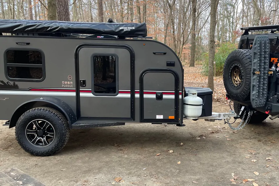 Chris’ Intech Flyer Pursue travel Trailer in Phoenixville, Pennsylvania