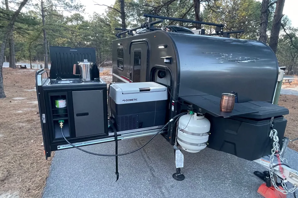 Chris’ Intech Flyer Pursue travel Trailer in Phoenixville, Pennsylvania