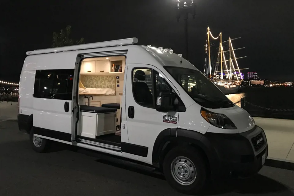 Cozy Butterbean - B&B Style 2021 Dodge Ram Camper Van in Cambridge, Massachusetts