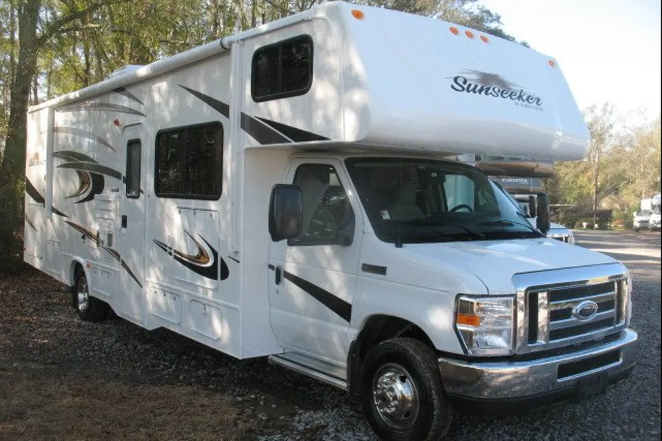 Susan's Forest River Sunseeker Class C in Wellington, Ohio