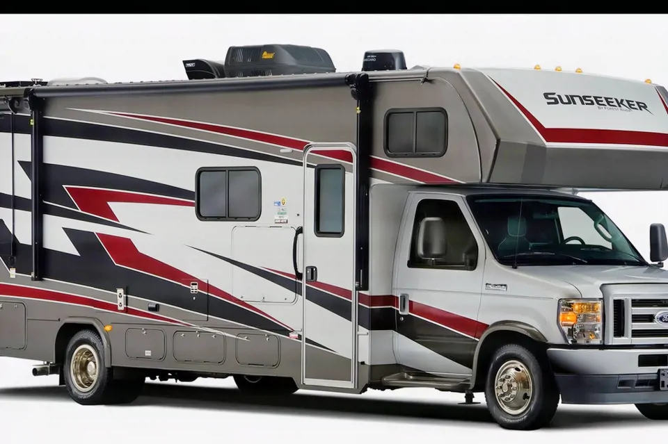 Colin's Forest River Berkshire Sunseeker Class C in Encinitas, California