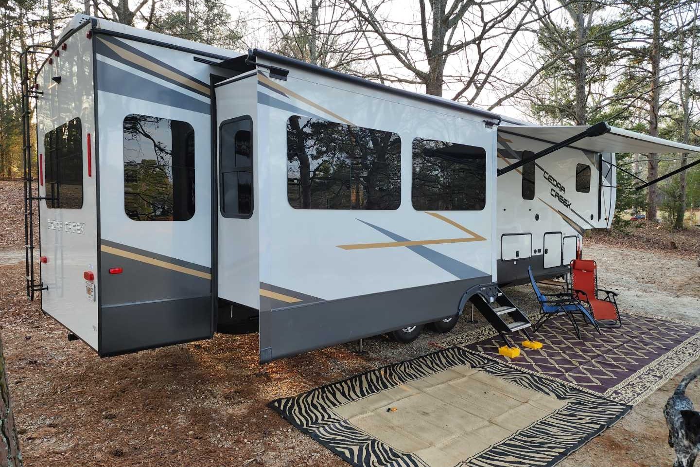 Kevin's Forest River Cedar creek Fifth Wheel