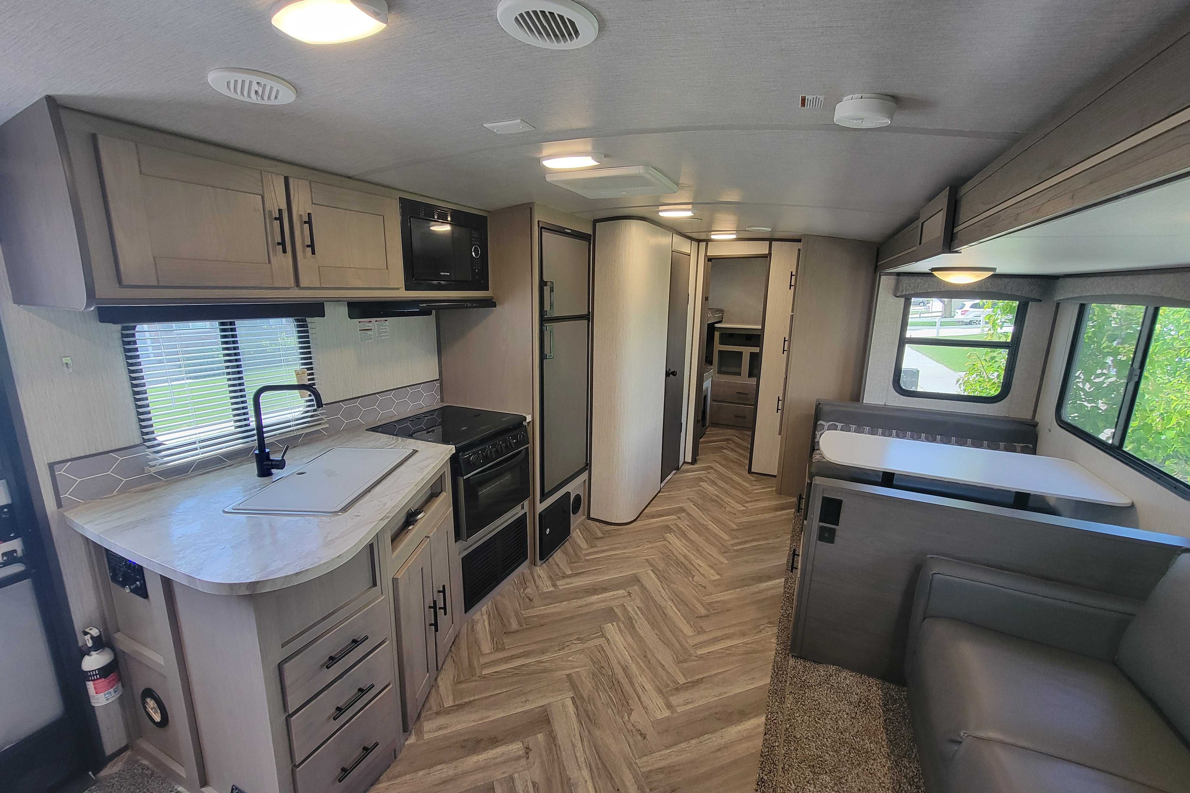 Shadow Cruiser Bunk Room Ultimate Boondocking Trailer