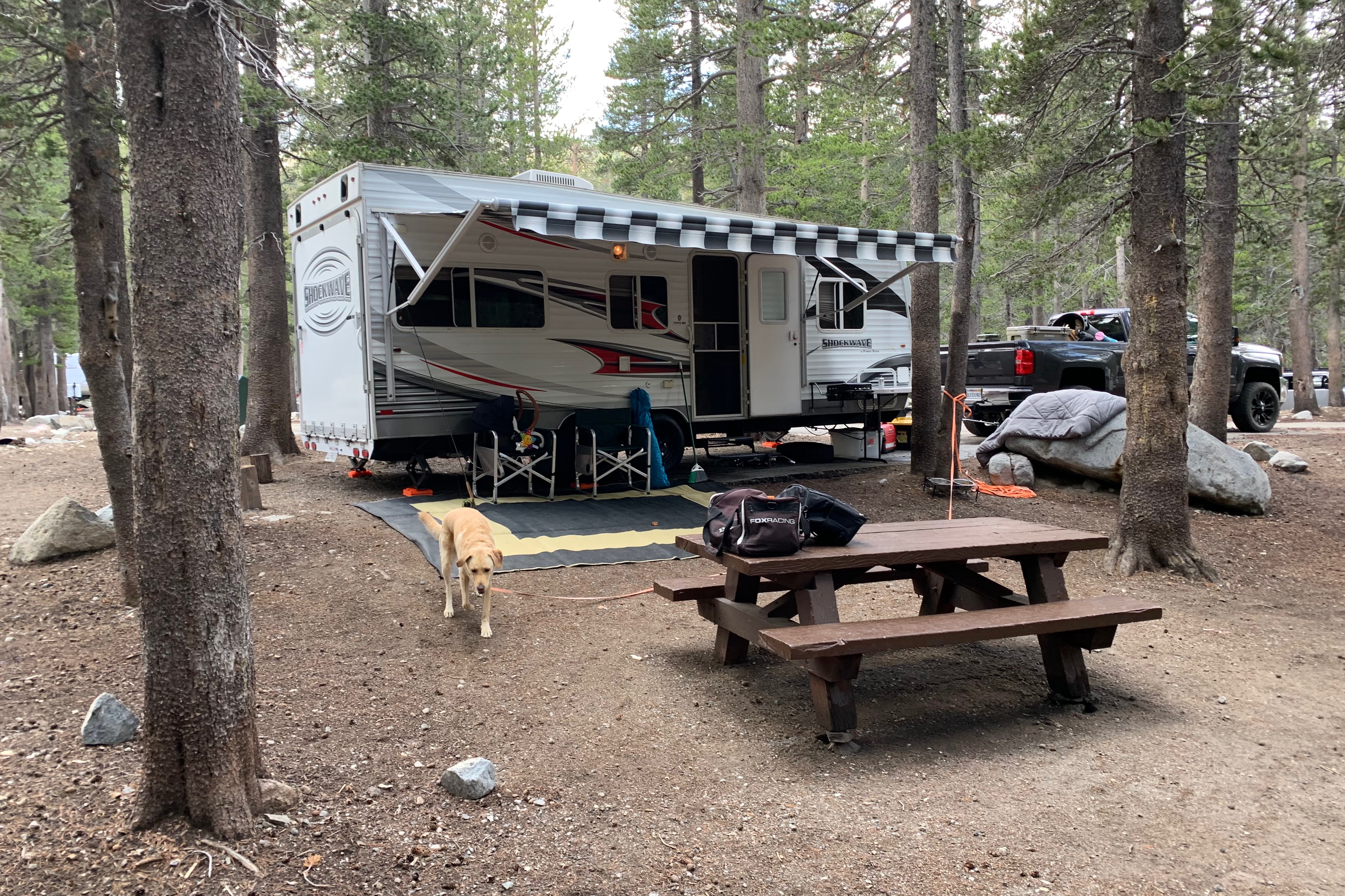 Chad's Forest River T21FS MX Toy Hauler