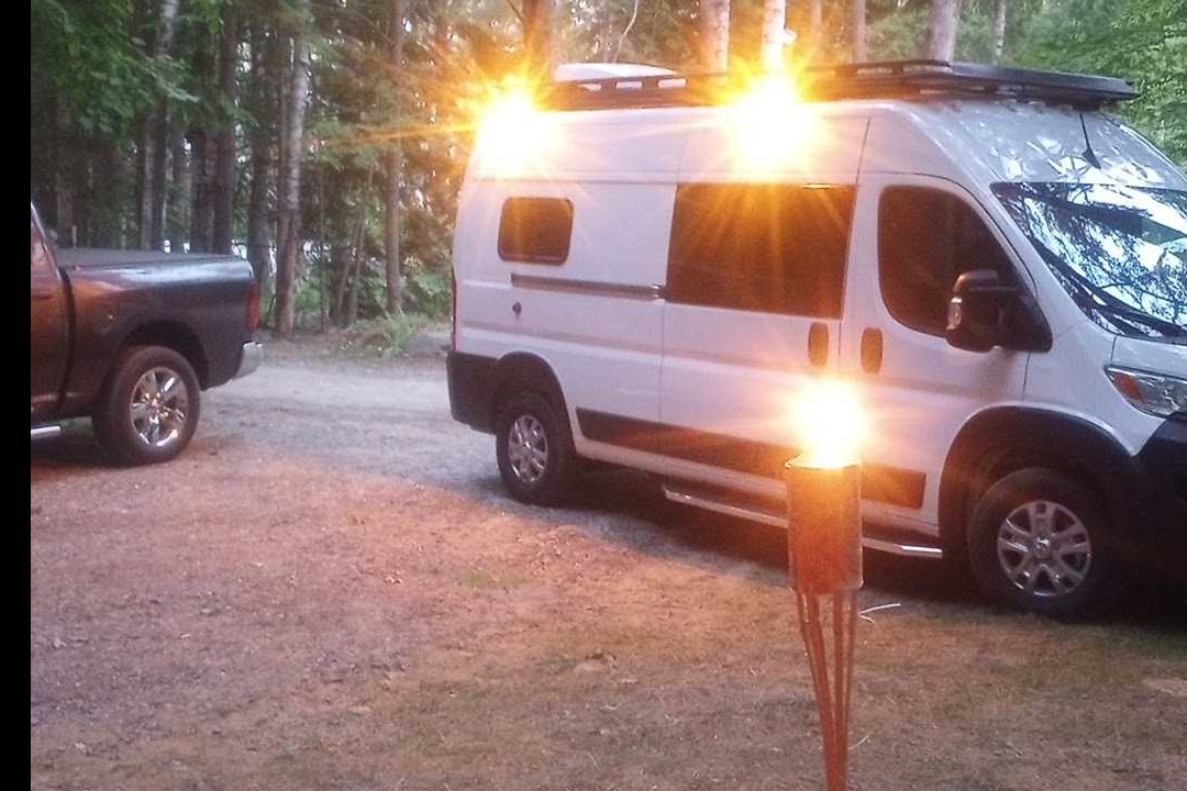Thomas's Self build camper van Dodge promaster 2500 Class B