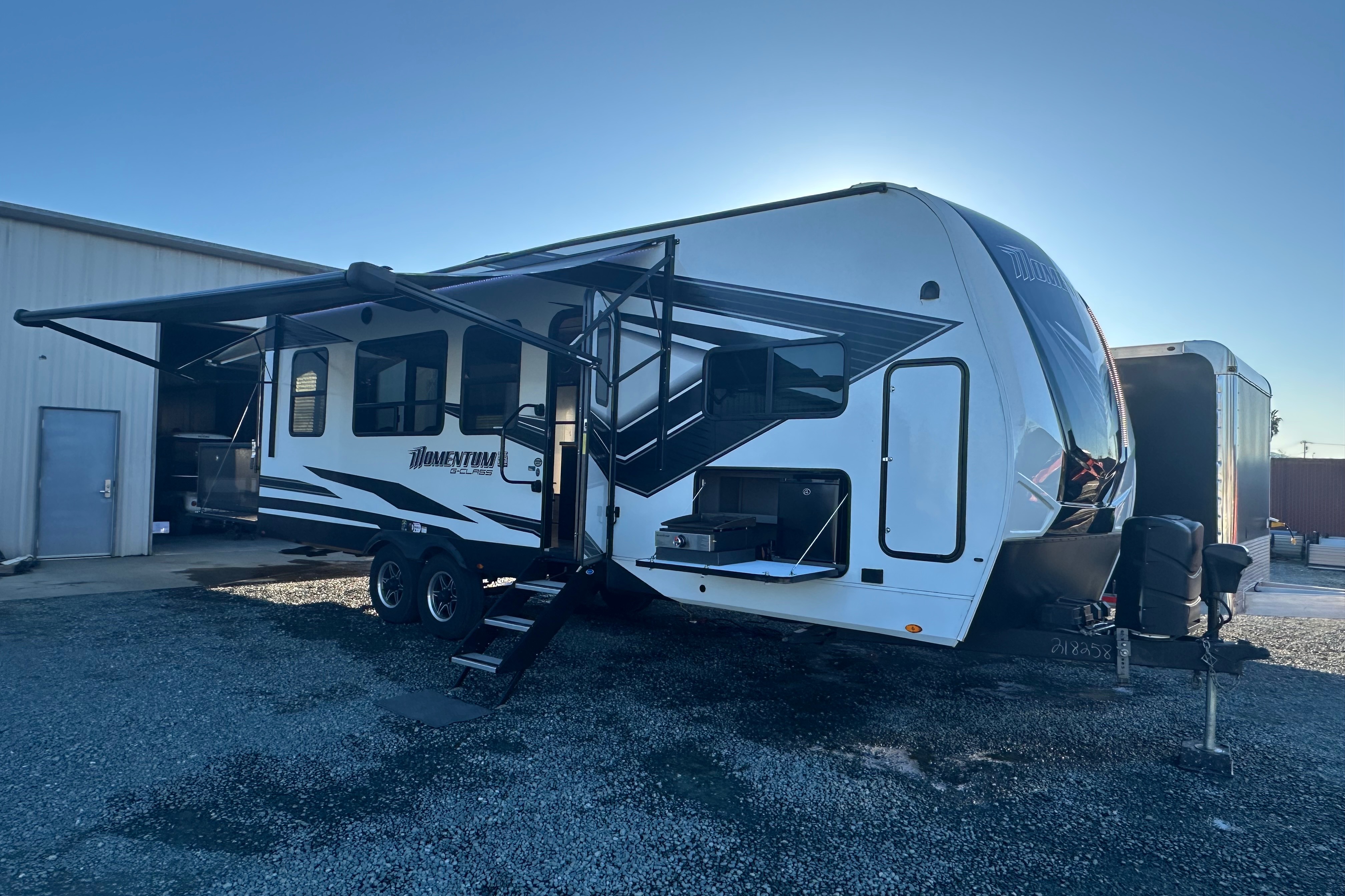 Nor Cal RV Rental Grand Design Momentum Toy Hauler
