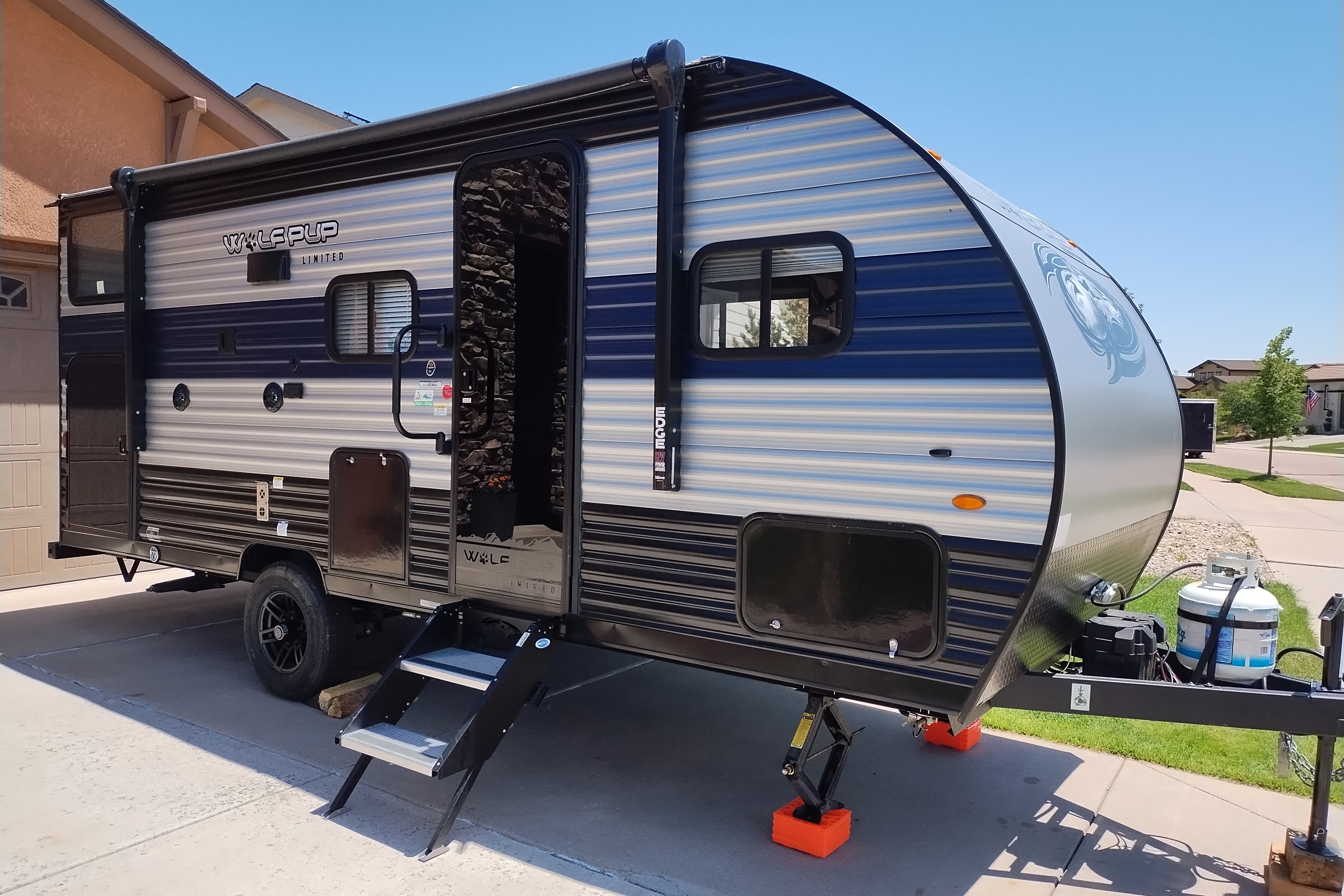 Wolf Pup Bunkhouse with Slide - The Perfect Colorado Camper!