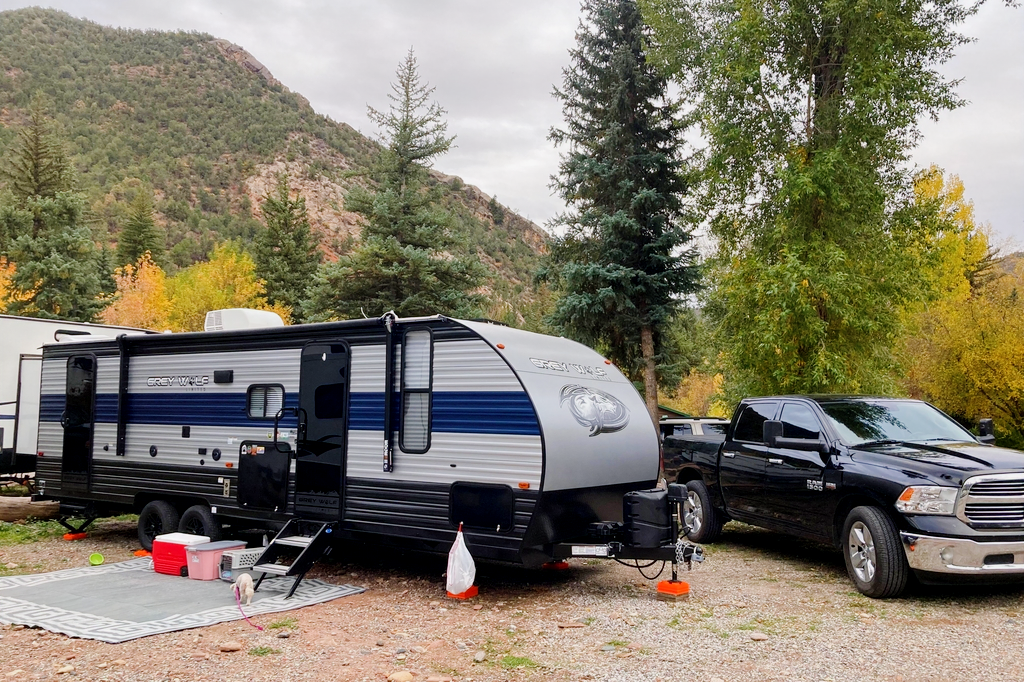 Heather's Forest River Grey Wolf Travel Trailer