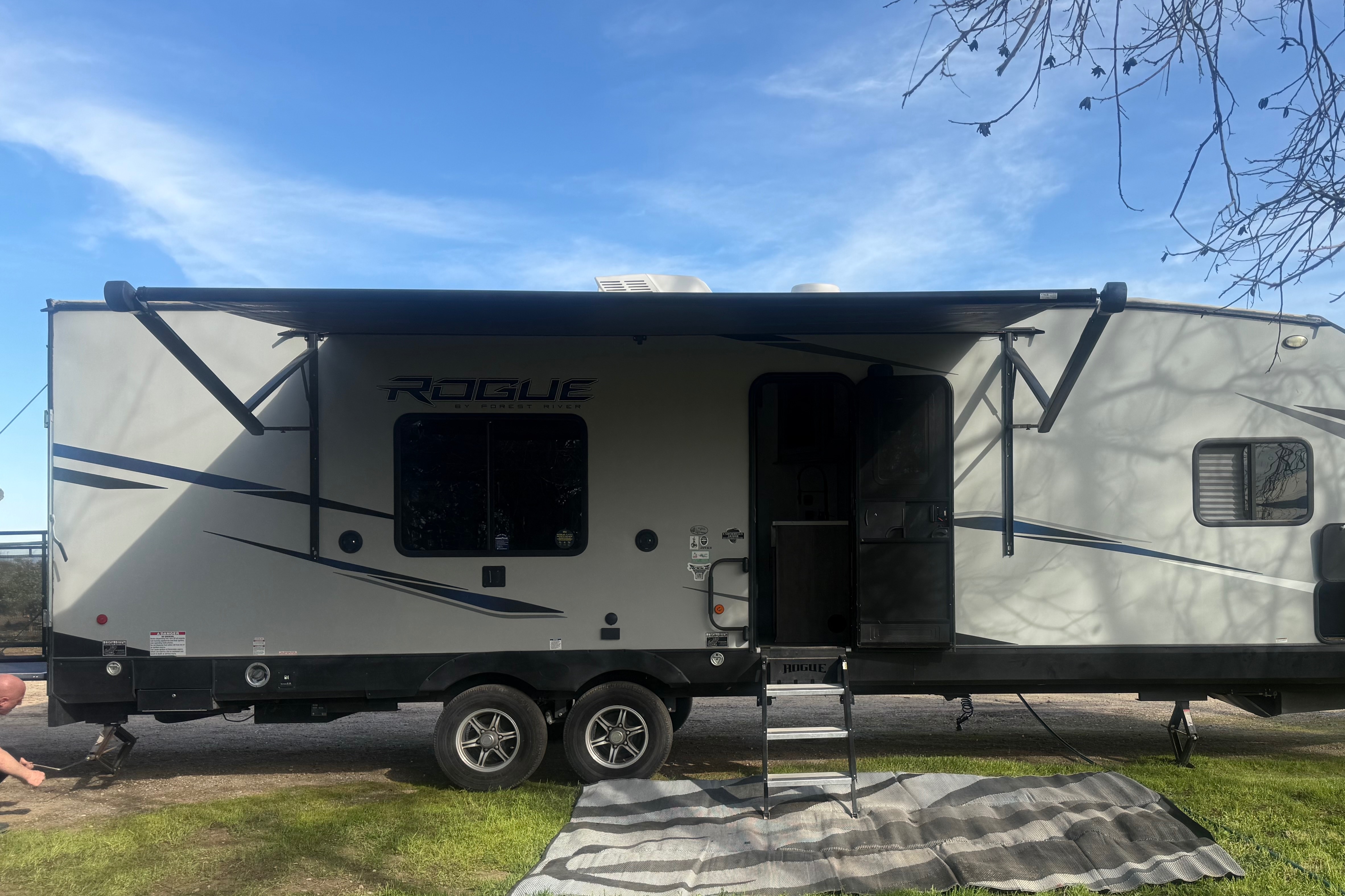 Johni's Forest River Vengeance Rogue VKS Toy Hauler