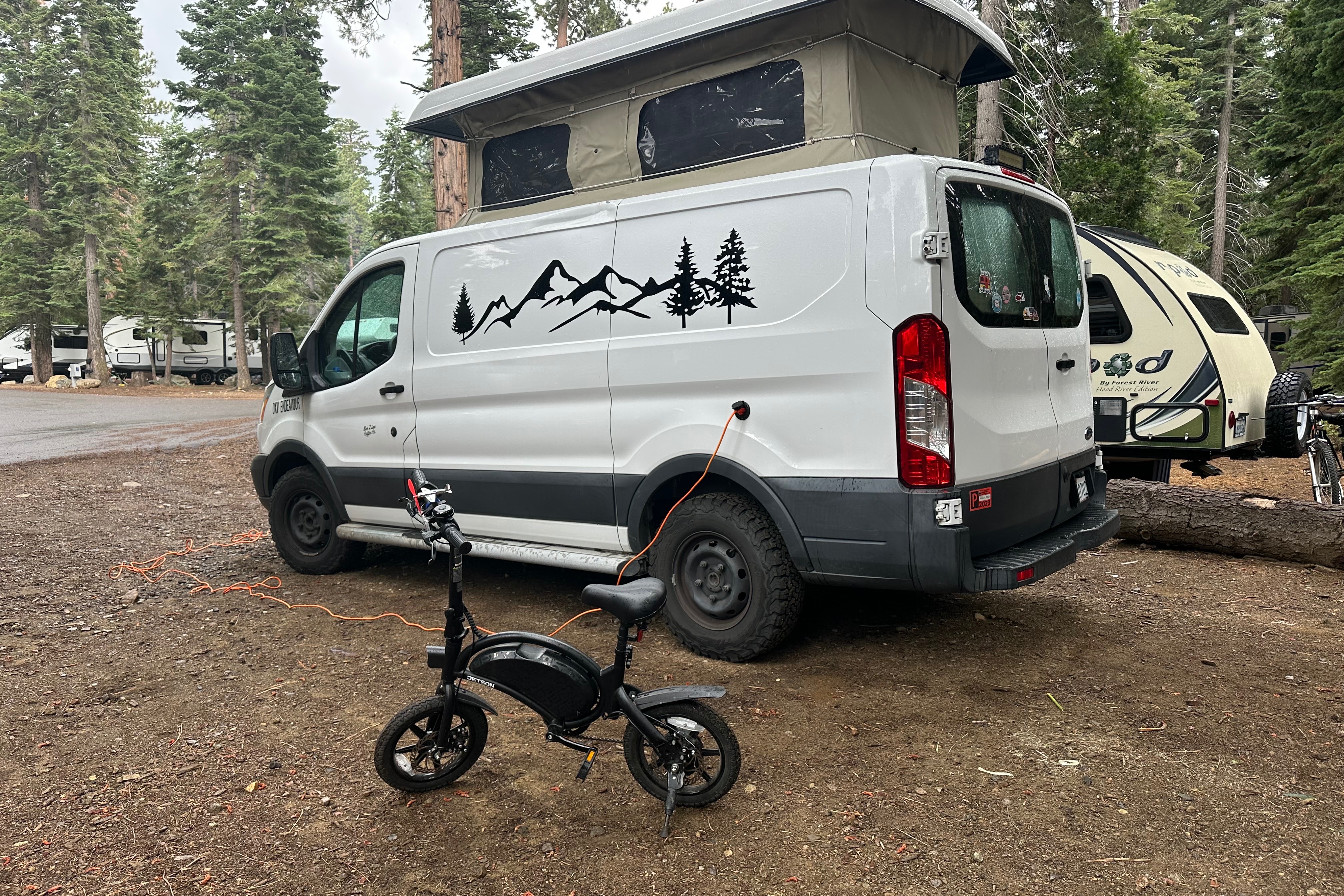 Ford Transit 250 with Penthouse pop top- Beginner Friendly. 