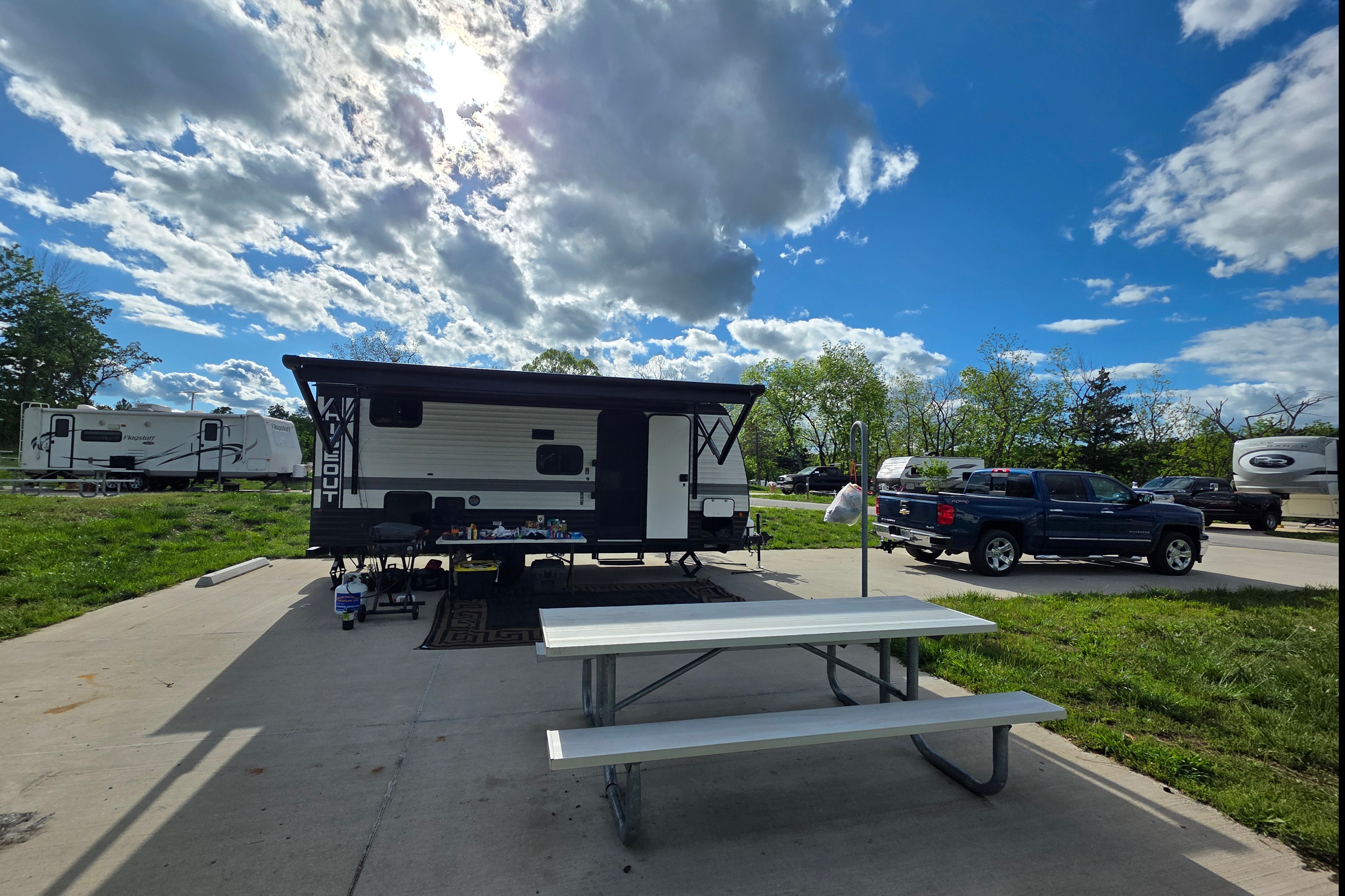 Stivers Family Keystone Hideout 181BH Travel Trailer