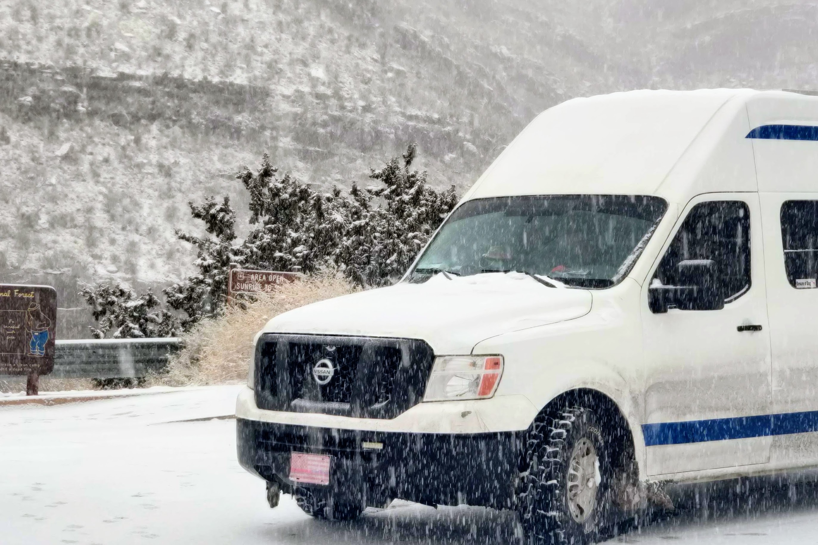 Bike ready & pet friendly, meet Envy the Nissan NV! A cozy adventure to-go.