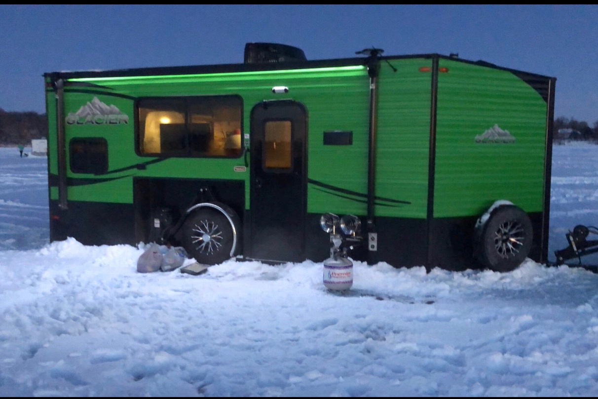Glacier Ice House RV Explorer Edition & Toy Hauler
